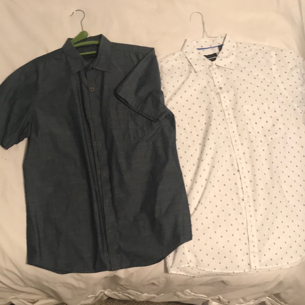 Slim fit button downs Van Heusen